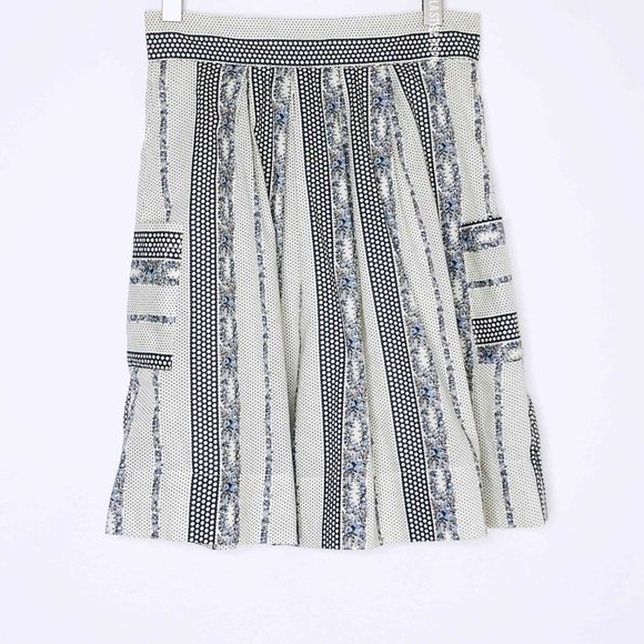 Anthropologie Comme Toi Midi Skirt Size Small - Picture 2 of 7
